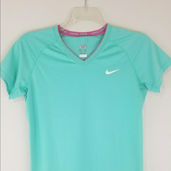 Nike Tops - NIKE Pro T Dri- Fit V- Neck Top